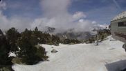 Archived webcam image showing Grand Tourmalet: Pourteilh Chair Lift on 20 May 2026 at 14:32