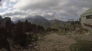 Archived webcam image showing Grand Tourmalet: Pourteilh Chair Lift on 15 Jun 2026 at 18:12