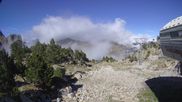 Archived webcam image showing Grand Tourmalet: Pourteilh Chair Lift on 13 Oct 2026 at 14:53
