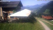 Archiviertes Webcam Bild: Kleinwalsertal: Sonna Alp - Zafernalift am 12.07.2026 um 16:37 Uhr