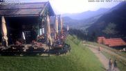 Archiviertes Webcam Bild: Kleinwalsertal: Sonna Alp - Zafernalift am 28.08.2026 um 10:21 Uhr