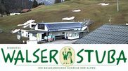Archived webcam image showing Walserstuba Hotel on 18 Apr 2026 at 07:48