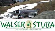 Archived webcam image showing Walserstuba Hotel on 12 Apr 2026 at 08:07