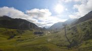 Archived webcam image showing Grand Tourmalet - Espade and Béarnais on 4 Jul 2026 at 08:56