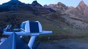 Archived webcam image showing Grand Tourmalet - Espade and Béarnais on 30 Oct 2026 at 07:12