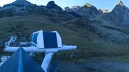 Archived webcam image showing Grand Tourmalet - Espade and Béarnais on 30 Oct 2026 at 08:12