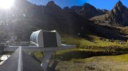 Archived webcam image showing Grand Tourmalet - Espade and Béarnais on 30 Oct 2026 at 10:12