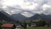 Archived webcam image showing Hotel Sonnenburg - Nebelhorn on 23 Jul 2026 at 08:47