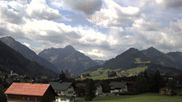 Archived webcam image showing Hotel Sonnenburg - Nebelhorn on 23 Jul 2026 at 10:47