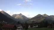 Archived webcam image showing Hotel Sonnenburg - Nebelhorn on 8 Sep 2026 at 08:46