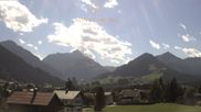 Archived webcam image showing Hotel Sonnenburg - Nebelhorn on 8 Sep 2026 at 14:46