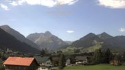 Archived webcam image showing Hotel Sonnenburg - Nebelhorn on 8 Sep 2026 at 10:46