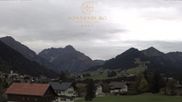 Archived webcam image showing Hotel Sonnenburg - Nebelhorn on 13 Oct 2026 at 14:50