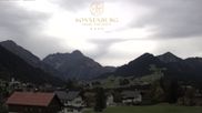 Archived webcam image showing Hotel Sonnenburg - Nebelhorn on 13 Oct 2026 at 12:50