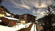 Archived webcam image showing Mittelberg, Hotel Alpenstueble on 5 Apr 2026 at 10:53