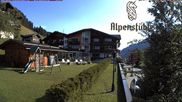Archived webcam image showing Mittelberg, Hotel Alpenstueble on 4 Jul 2026 at 08:56