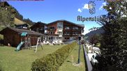 Archived webcam image showing Mittelberg, Hotel Alpenstueble on 4 Jul 2026 at 12:56