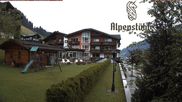 Archived webcam image showing Mittelberg, Hotel Alpenstueble on 3 Jul 2026 at 07:01