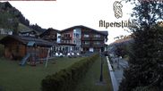 Archived webcam image showing Mittelberg, Hotel Alpenstueble on 12 Jul 2026 at 20:43