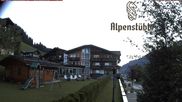 Archived webcam image showing Mittelberg, Hotel Alpenstueble on 8 Aug 2026 at 07:35