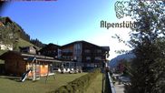 Archived webcam image showing Mittelberg, Hotel Alpenstueble on 8 Aug 2026 at 08:35