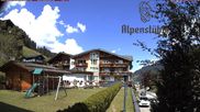 Archived webcam image showing Mittelberg, Hotel Alpenstueble on 8 Aug 2026 at 14:35
