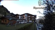 Archived webcam image showing Mittelberg, Hotel Alpenstueble on 8 Aug 2026 at 18:35