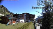 Archived webcam image showing Mittelberg, Hotel Alpenstueble on 8 Aug 2026 at 10:35