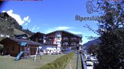 Archived webcam image showing Mittelberg, Hotel Alpenstueble on 8 Aug 2026 at 12:35