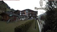 Archived webcam image showing Mittelberg, Hotel Alpenstueble on 28 Aug 2026 at 08:23