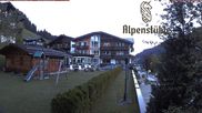 Archived webcam image showing Mittelberg, Hotel Alpenstueble on 13 Oct 2026 at 08:50