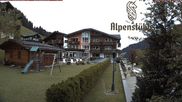Archived webcam image showing Mittelberg, Hotel Alpenstueble on 13 Oct 2026 at 14:50