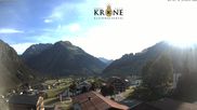 Archived webcam image showing "Alte Krone" Hotel on 12 Jul 2026 at 18:58