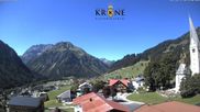 Archived webcam image showing "Alte Krone" Hotel on 12 Jul 2026 at 10:22