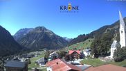 Archived webcam image showing "Alte Krone" Hotel on 8 Aug 2026 at 10:35