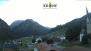 Archiviertes Webcam Bild: Hotel Alte Krone, Mittelberg am 08.08.2026 um 20:42 Uhr