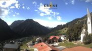 Archived webcam image showing "Alte Krone" Hotel on 28 Aug 2026 at 10:42