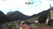 Archiviertes Webcam Bild: Hotel Alte Krone, Mittelberg am 30.08.2026 um 08:39 Uhr