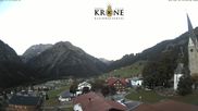 Archived webcam image showing "Alte Krone" Hotel on 23 Sep 2026 at 07:11