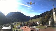 Archiviertes Webcam Bild: Hotel Alte Krone, Mittelberg am 15.10.2026 um 12:49 Uhr