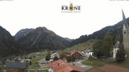 Archived webcam image showing "Alte Krone" Hotel on 13 Oct 2026 at 14:00