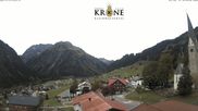 Archived webcam image showing "Alte Krone" Hotel on 13 Oct 2026 at 12:00