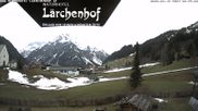 Archiviertes Webcam Bild: Lärchenhof Hotel, Mittelberg am 12.04.2026 um 08:54 Uhr