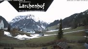 Archiviertes Webcam Bild: Lärchenhof Hotel, Mittelberg am 13.04.2026 um 07:32 Uhr