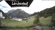 Archived webcam image showing Lärchenhof Naturhotel on 6 Jun 2026 at 07:04