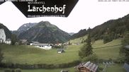 Archived webcam image showing Lärchenhof Naturhotel on 6 Jun 2026 at 08:04