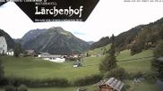 Archived webcam image showing Lärchenhof Naturhotel on 23 Jul 2026 at 08:38