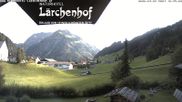 Archived webcam image showing Lärchenhof Naturhotel on 23 Jul 2026 at 18:38
