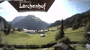 Archived webcam image showing Lärchenhof Naturhotel on 8 Sep 2026 at 14:45