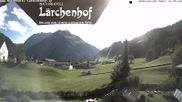 Archived webcam image showing Lärchenhof Naturhotel on 8 Sep 2026 at 16:45